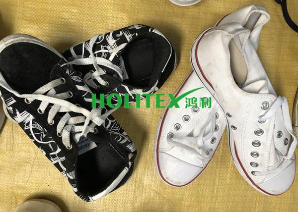 Wearable Second Hand Clothes And Shoes First Grade Used Canvas Shoes