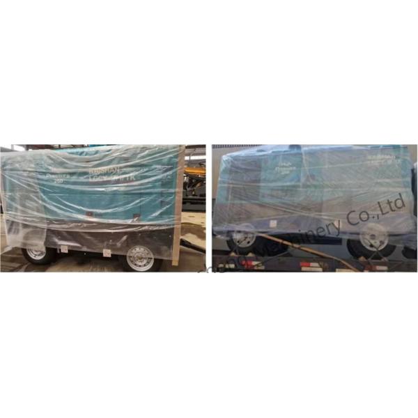 LGCY-25/23-27/18K 360HP Cummins Two-Stage Diesel Screw Portable Air Compressor For Jack Hammer / Drilling Rig