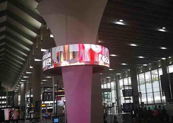 Indoor Fixed Flexible Led Display 2.5mm, 1200nits Curved led Soft Modules