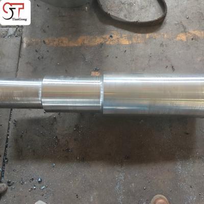 20CrMnTi Pinion Shaft 40CrNiMo Forged Intermediate Case Hardened Shaft For Power Industry