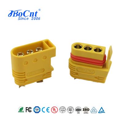 TX60-L-3 3 Pin Aircraft Connector , Lithium Battery Connector Types With Lock