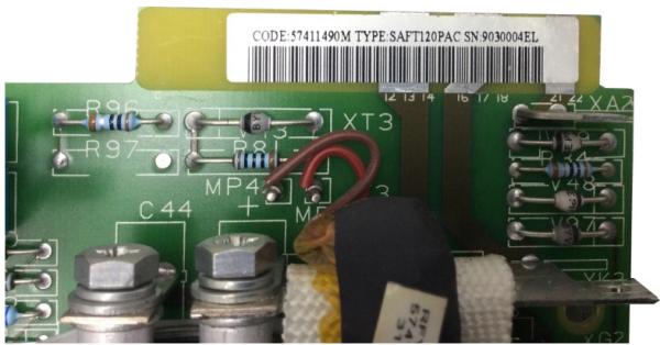 ABB SAFT 120 PAC 57411490 CARTE D'AMPLIFICATION D'IMPULSIONS