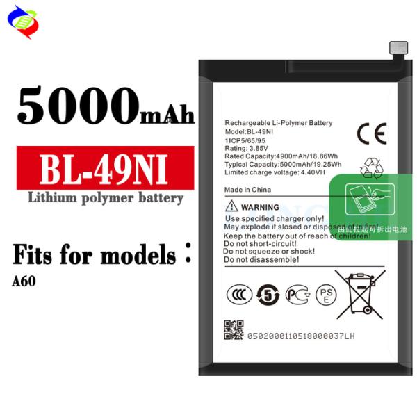 3.85V BL-49NI Заменная батарея для Itel A60 Новые батареи для мобильных телефонов