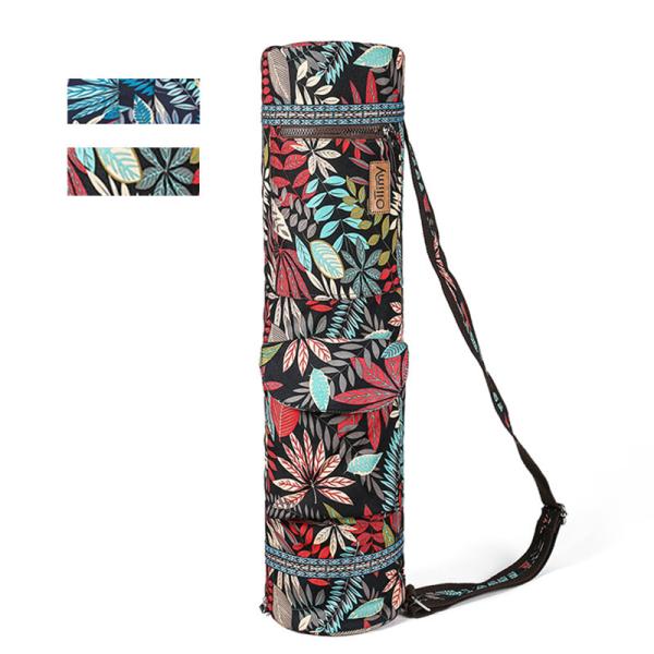 Printed Yoga Mat Carry Bag Gym Mat Case For Women Men Pilates Fitness Exercise Pad