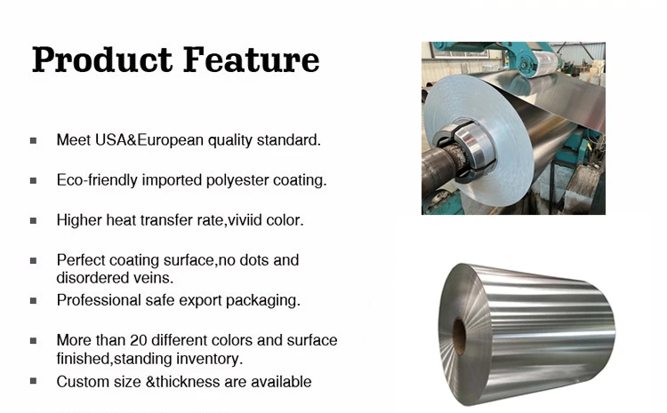 China Manufacture Good Quality Thickness 0.1mm to 3.0mm Aluminum Coil Roll Strip Designed for Durable