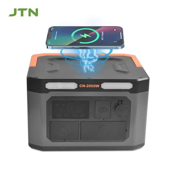2Kw Lifepo4 Portable Power Station Solar Generator Emergency Battery