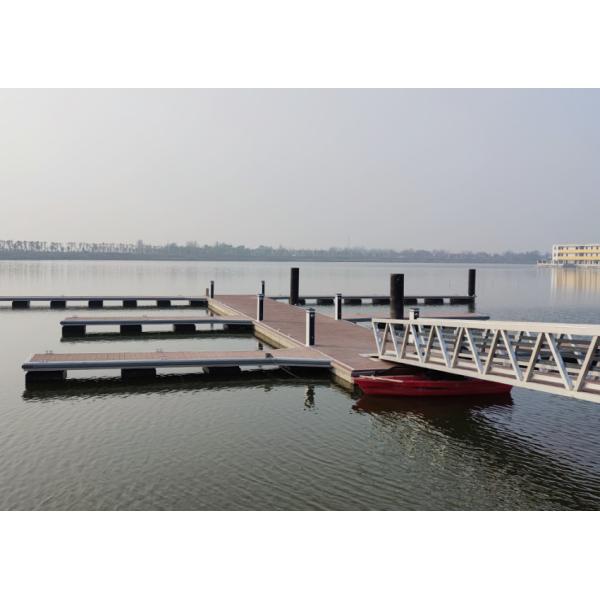 Прочный морской алюминиевый проход, плавучий понтонный мост весом 300 кг/кв.м.