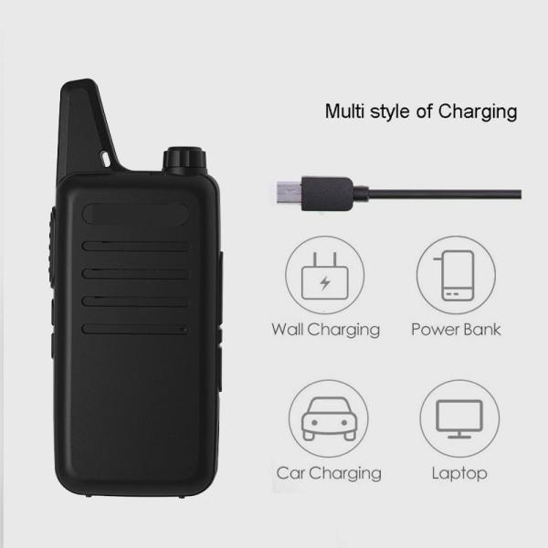 VTC201 Dual Mode Walkie Talkie 2W UHF/VHF Radio for Long Distance Communication Needs