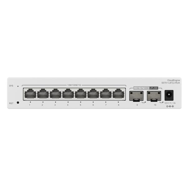 S5751-L8T2J-RUA 98012463 Ethernet Switch 8 Port With 8*10/100/1000BASE-T Ports