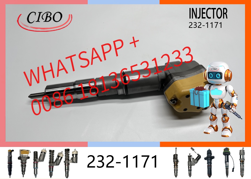 original 232-1171 Diesel Fuel Injector for 3408 3412 Engine Excavator Common Rail Injection Nozzle Assembly Replacement for OEM 2321171 10R-1267 original new injector