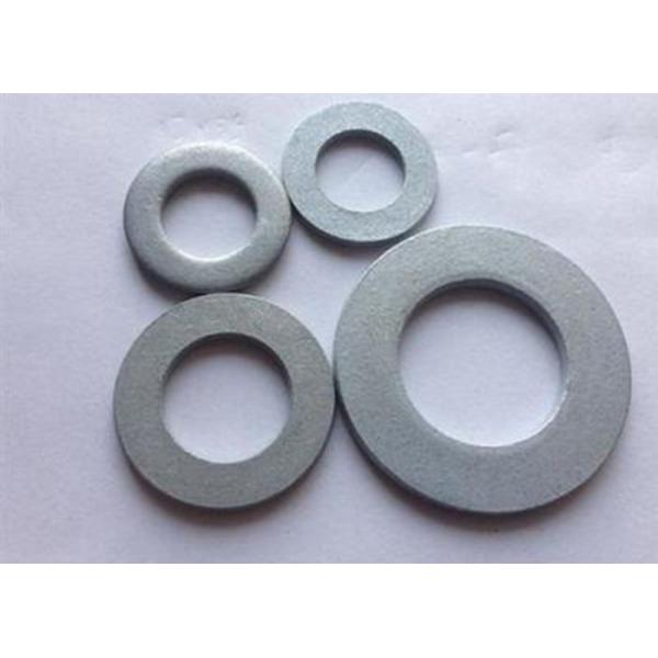 Metric Carbon Steel Flat Washers , Industrial Round Plate Washer DIN 125
