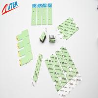 Luz condutora ultra brandamente térmica da almofada da luz de painel 3.0W/mk do diodo emissor de luz de TIF100-30-07S - costa 00 do verde 45