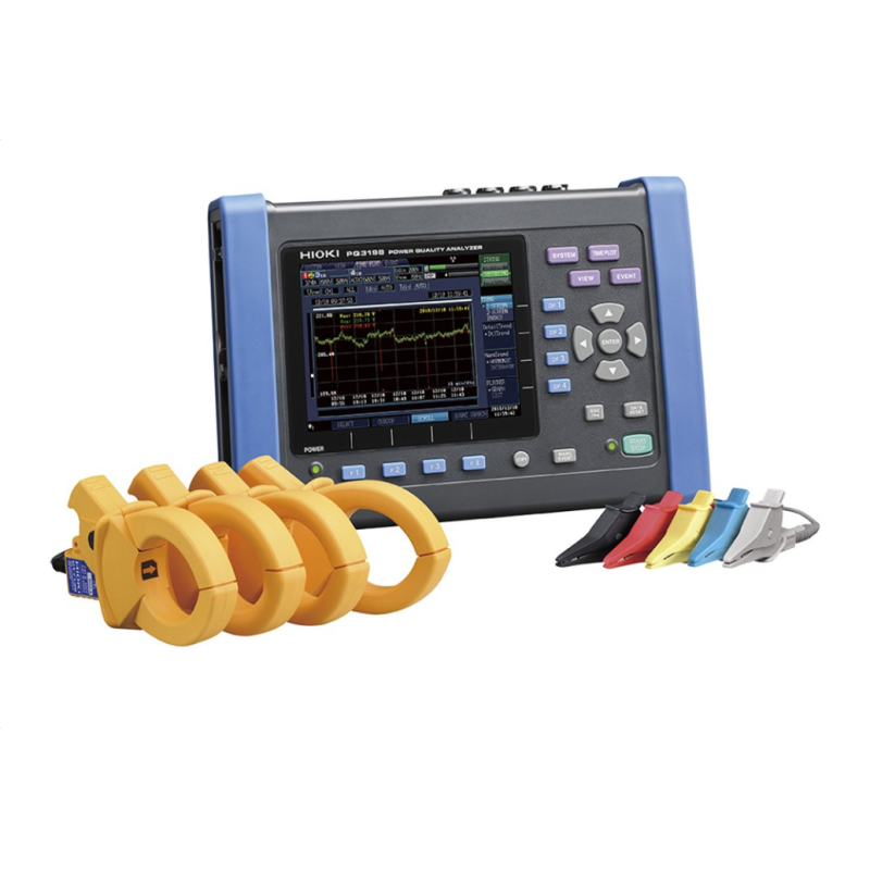 HIOKI PQ3198 Power Quality Analyzer DMM with Harmonic Fault Troubleshooting