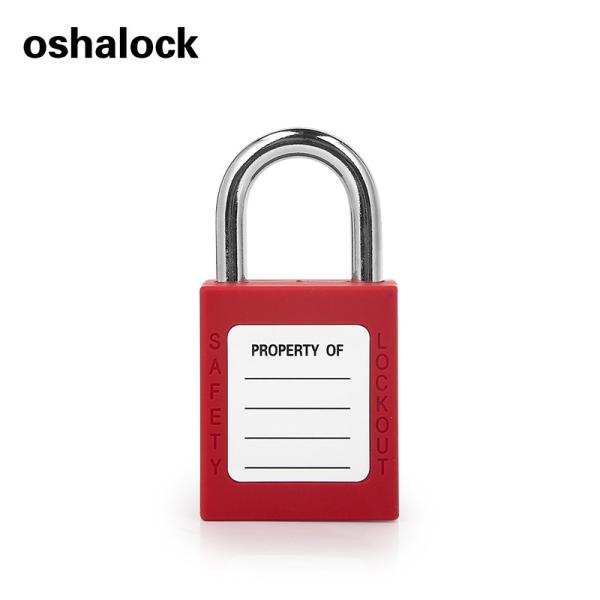 20mm Steel beam plastic nylon safety padlock