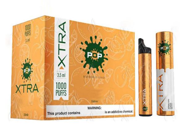1000 Puffs Pop Pre Filled Empty Vape Pen Vapor