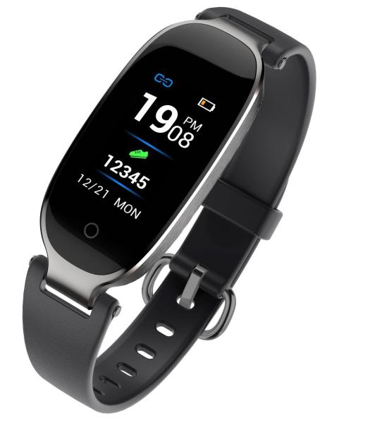 90mAh Womens Fitness Smartwatch IP67 10days Bluetooth Sport Bracelet