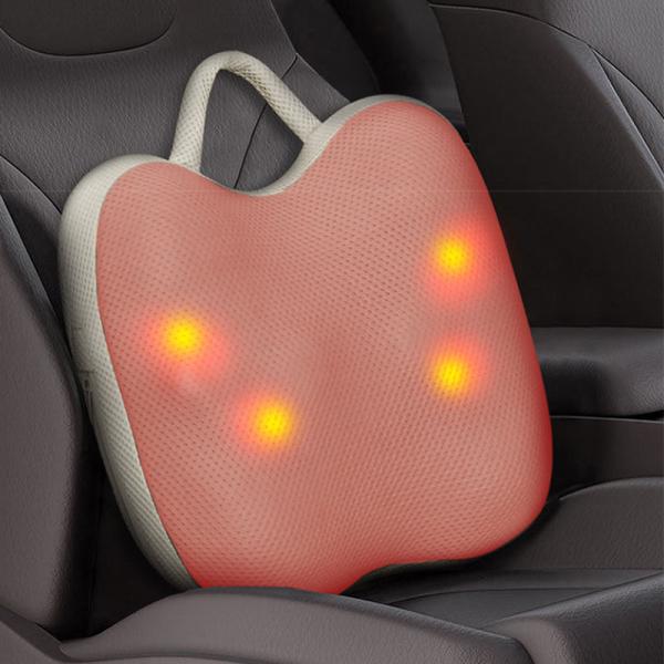 Massager Adjustable Hot Compress Lumbar Massage Lower Back Cordless Massager With Heat Vibration