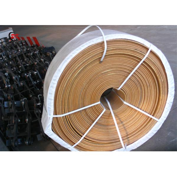 Stainless Steel Belt Bucket Elevator Sunflower Seeds Sand 10-850m3/h Capacity