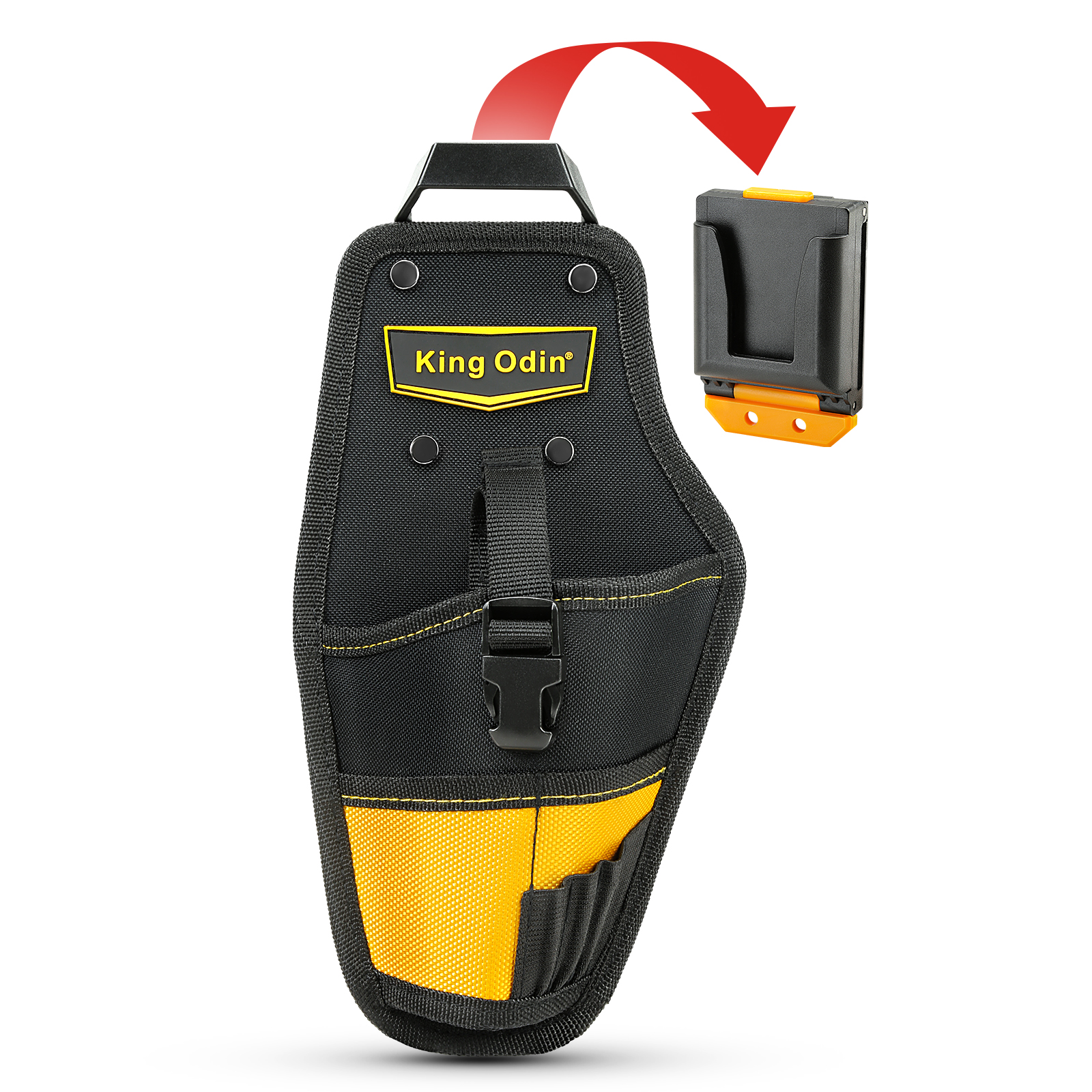 Quick Release Buckle, Customized, Sturdy and Durable Electric Drill Bag, Tool Bag, , Clip-on Tech System Electric Tool Bag