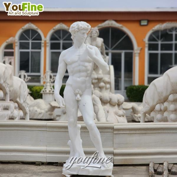 Design Classical Hand Carved Good Price Marble David Statue for Hot Sale
