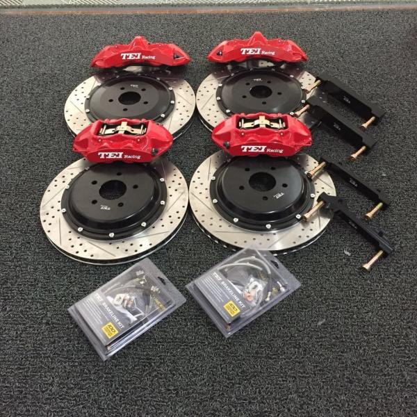 BBK para o compasso de calibre do pistão de Infiniti QX50 QX60 QX70 QX70 6 com rotor de 405*34mm parte dianteira da roda de 20 polegadas