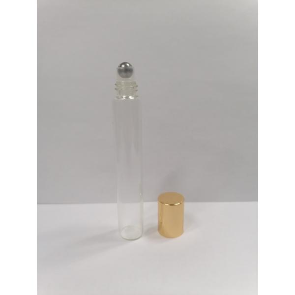 Стеклянный ролик флакона духов 8ml стеклянный разливает крен по бутылкам на логотипе шелковой ширмы OEM бутылки