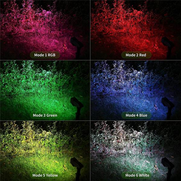 les lumières extérieures monocristallines de mur du panneau solaire 1.5W, 6000K ont mené les lumières au sol solaires