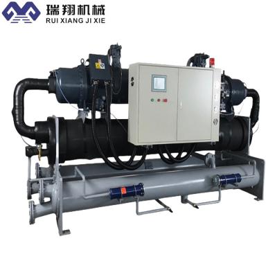 10 Ton Eco Friendly Water Cooled Screw Chiller Industrial Scroll Chiller