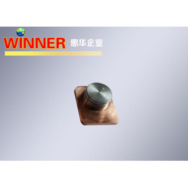 Silver Battery Positive Pole , Battery Negative Pole High Bonding Strength