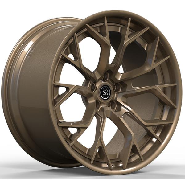 Bronze Painting 21 Inches Audi Rs6 2 Forged Wheels