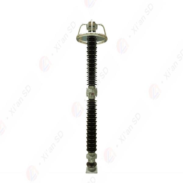 550kV Gapless Porcelain Lightning Surge Arrester For Substation