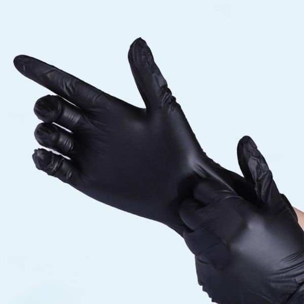 Blue Guantes Cheap Nitrile Gloves Manufacturers Green Nitrile Gloves Industry Chemical Resistant Food Grade
