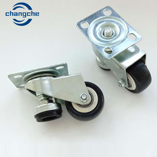 PVC Industrial Heavy Duty Castors 500kg Wheel 73mm For Flat Carrier