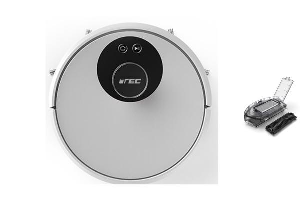 Pet Hair Cleaning Laser Mapping Robot Vacuum Brushless Motor V Shape Rolling Brush