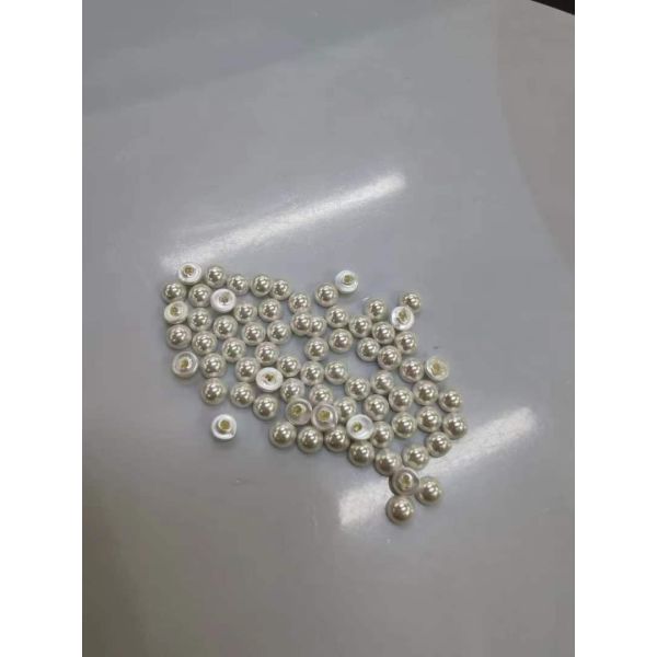 3mm 4mm 5mm 6mm 8mm  Round Cabochon Half Round ABS Plastic Pearl for Shoes Bag Making
