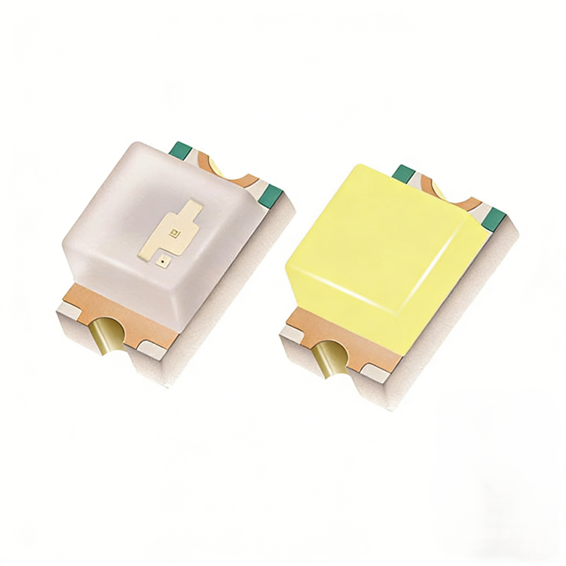 0805 SMD LED with Custom CCT, 120° Viewing Angle, and Compact 2.0 × 1.25 mm Package for PCB Backlighting