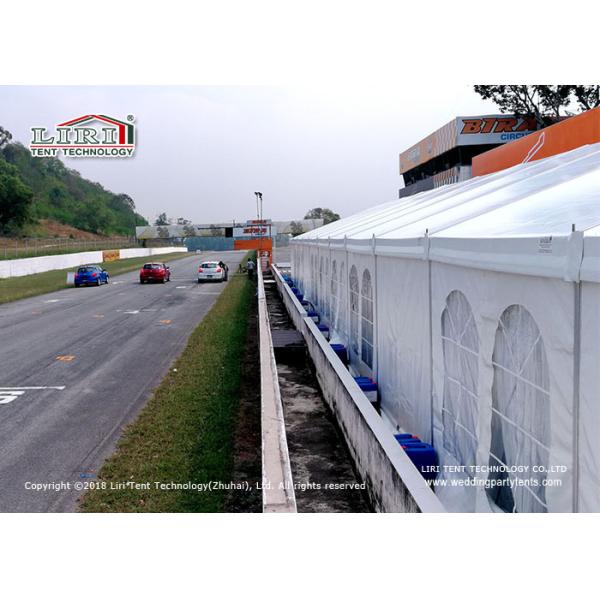 Tentes extérieures blanches en aluminium de luxe pour des événements/mariage/partie 500 Seater