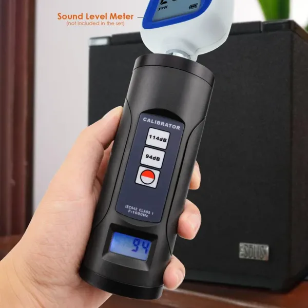 ND9A ND9B Digital Sound Level Calibrator 94dB 114dB for 1/2