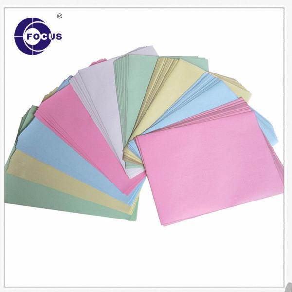 4 lignes de papier NCR à haute absorption d'encre et bonne blancheur pour l'impression professionnelle