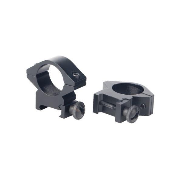 Light Weight Tactical Scope Rings Twist Lock Design For Quick Installed