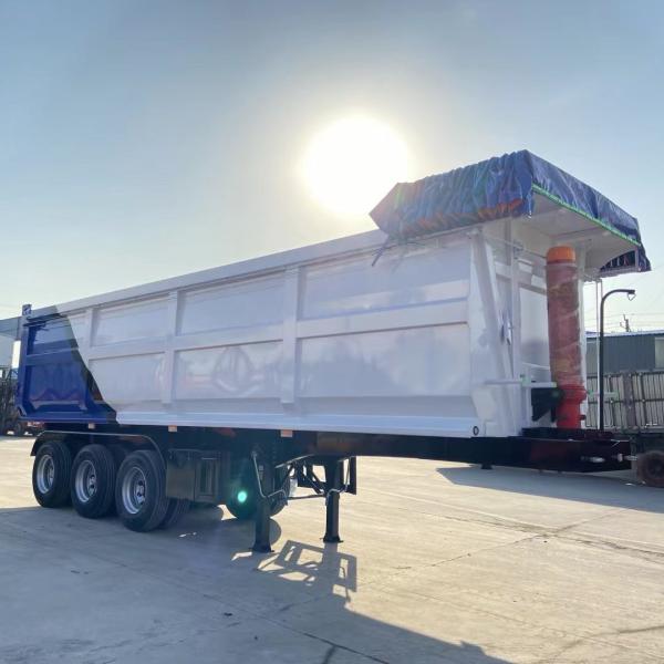 Wabco Relay Valve U Shape Semi Trailer For Transporting Large Size Rock/Coal/Sand/Stone
