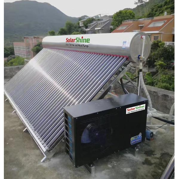 Chauffe-eau pressurisé de pompe à chaleur solaire, l'eau solaire Heater For Home de dessus de toit