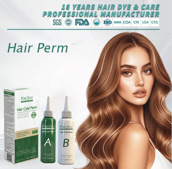 Hair Perm Lotion OEM Perm Hair Solution Professional Perming Cream For Hair Long Lasting  Wholesale Hair Dye Factory