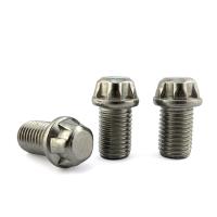 JIS Estándar Zinc Finish CNC Torsión del torno de mecanizado de acero inoxidable Fijaciones perno