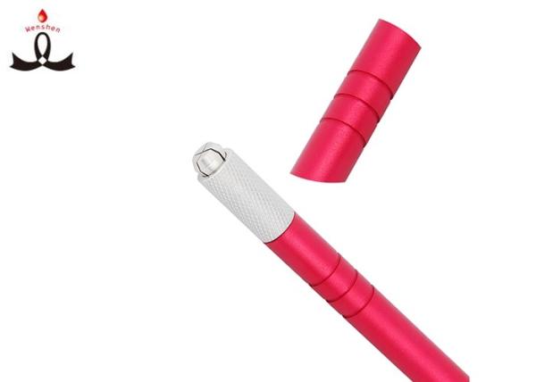 Light Red Manual Tattoo Pen 3D Embroidery Eyebrow Semi Permanent Makeup Tattoo Pen