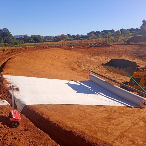 800gsm Non Woven Geotextile Fabric Heavy Duty  For Drainage Filtration Soil Separation