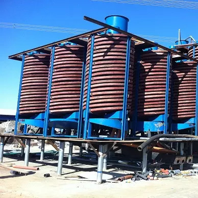 Copper Mining Laboratory Spiral Classifier Machine For Dewatering Desliming