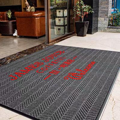 Logotipo resistente de Mats Commercial Punch Needle Large da entrada de 8MM