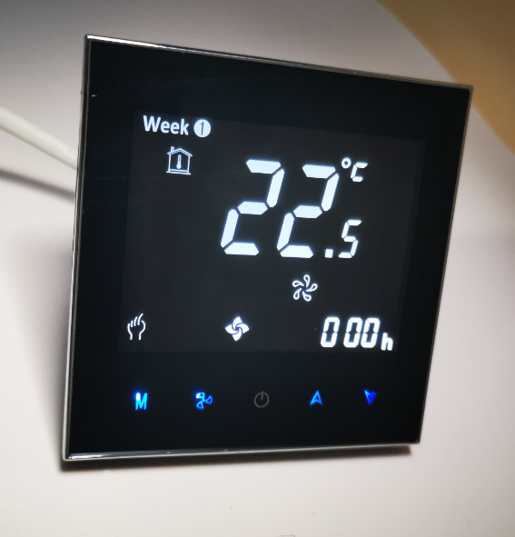 Modbus Fcu Thermostat Controller With Keycard Function