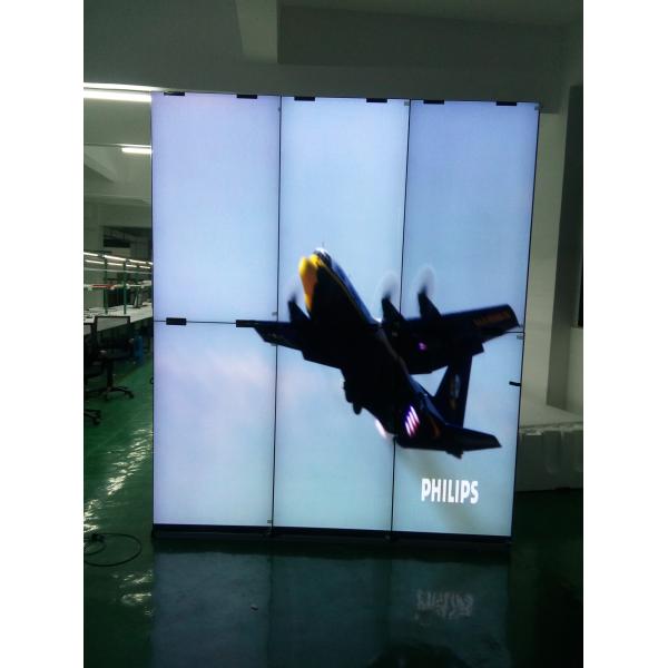 55 Inch 6x3 Full HD Indoor LED Video Wall 800cd/M2 Brightness For Live TV Station